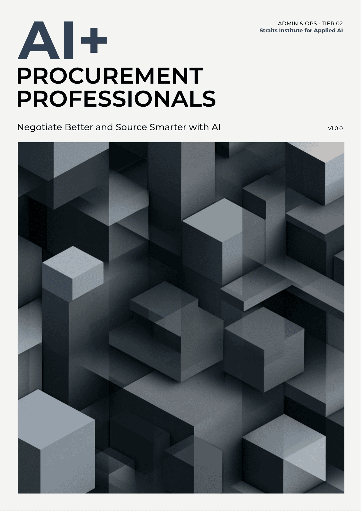 AI+ Procurement Professionals cover