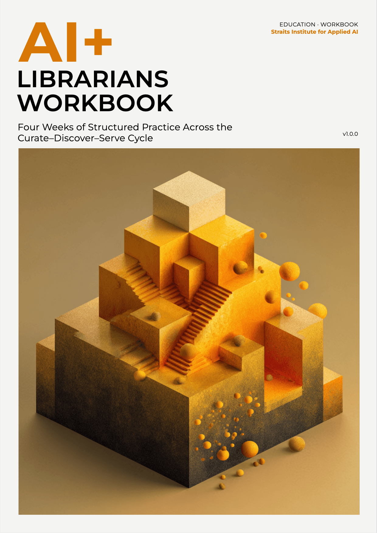 AI+ Librarians Workbook cover