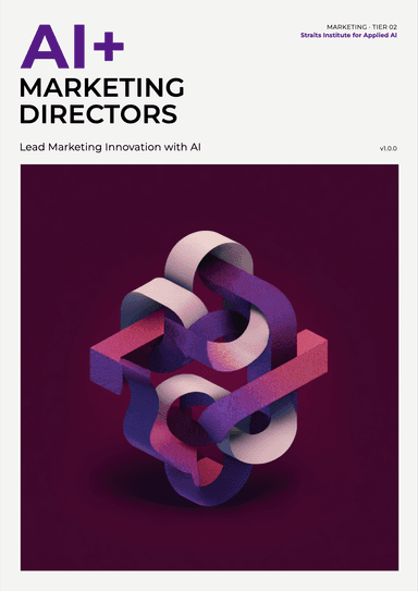 AI+ Marketing Directors cover