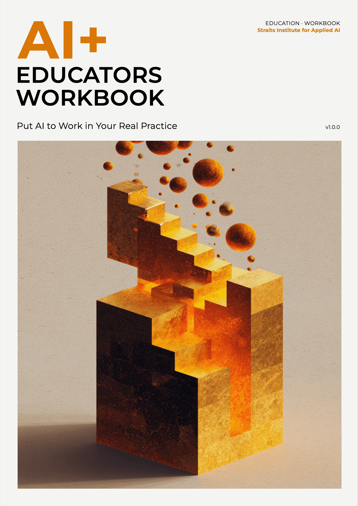 AI+ Educators Workbook cover