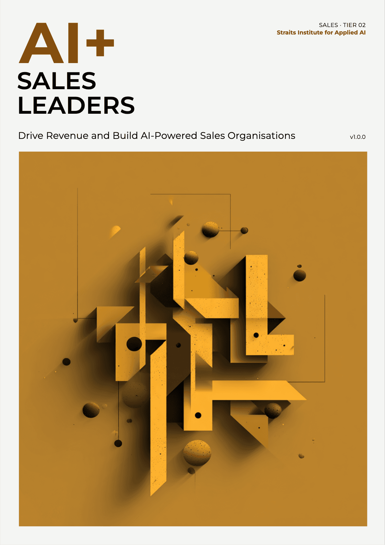 AI+ Sales Leaders cover