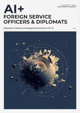 AI+ Foreign Service Officers & Diplomats cover