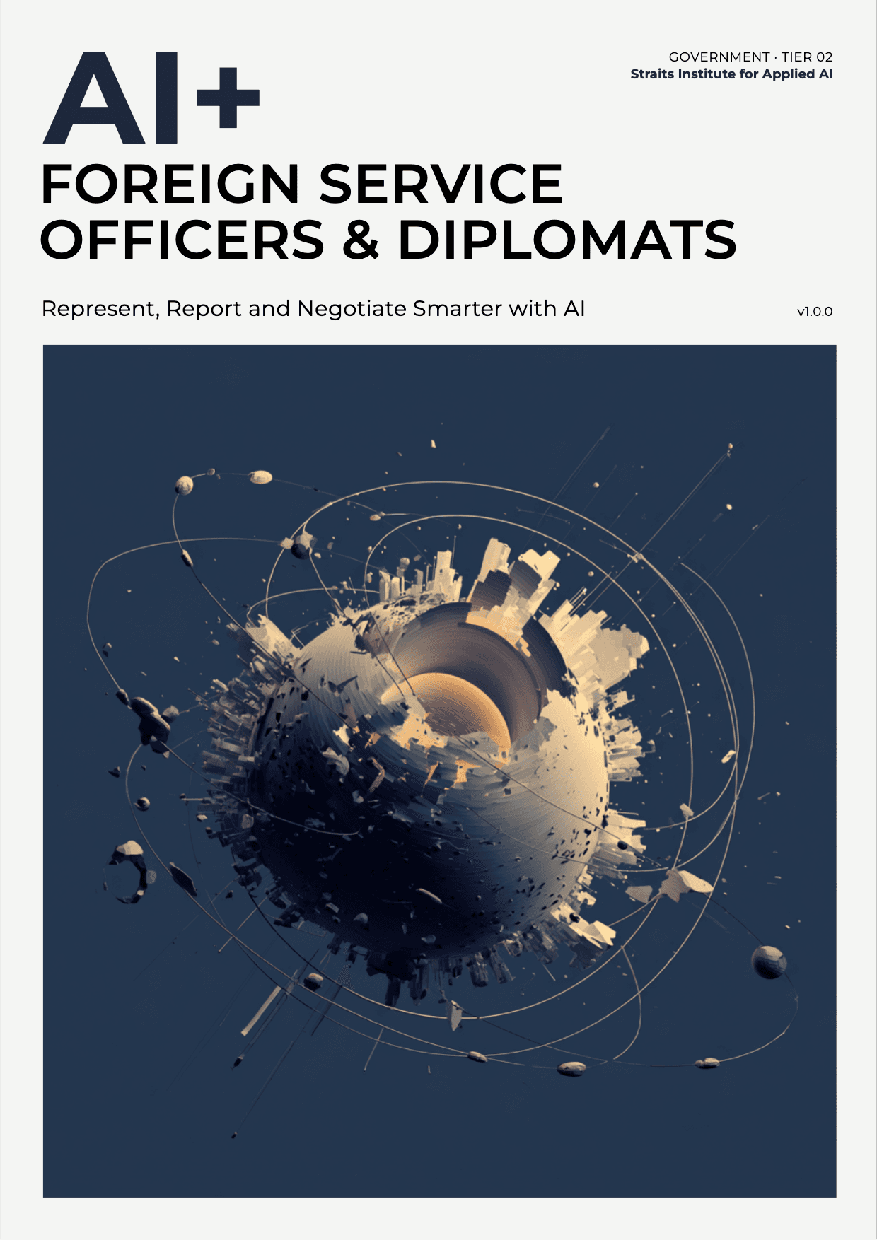 AI+ Foreign Service Officers & Diplomats cover