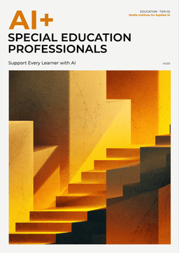 AI+ Special Education Professionals cover