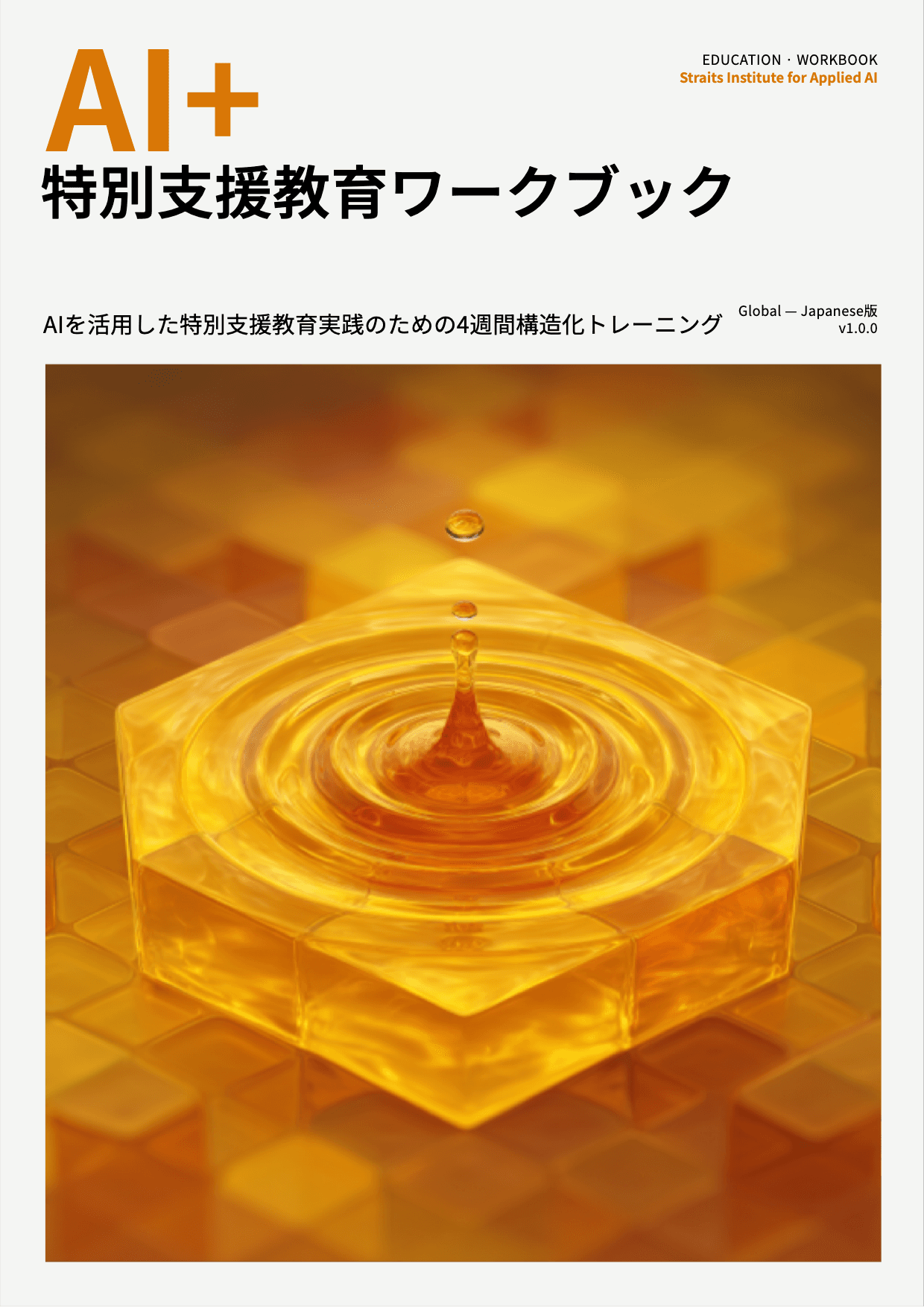 AI+ 特別支援教育ワークブック cover