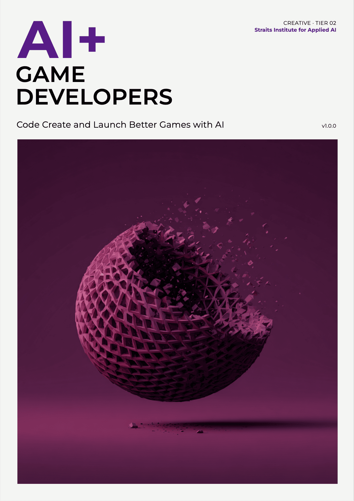 AI+ Game Developers cover