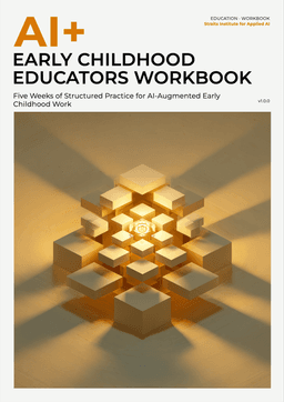 AI+ Early Childhood Educators Workbook cover