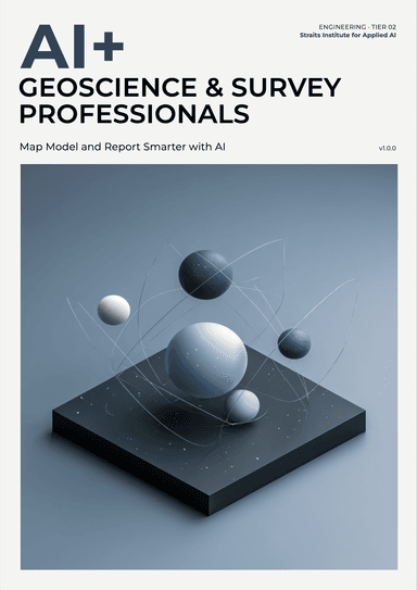 AI+ Geoscience & Survey Professionals cover