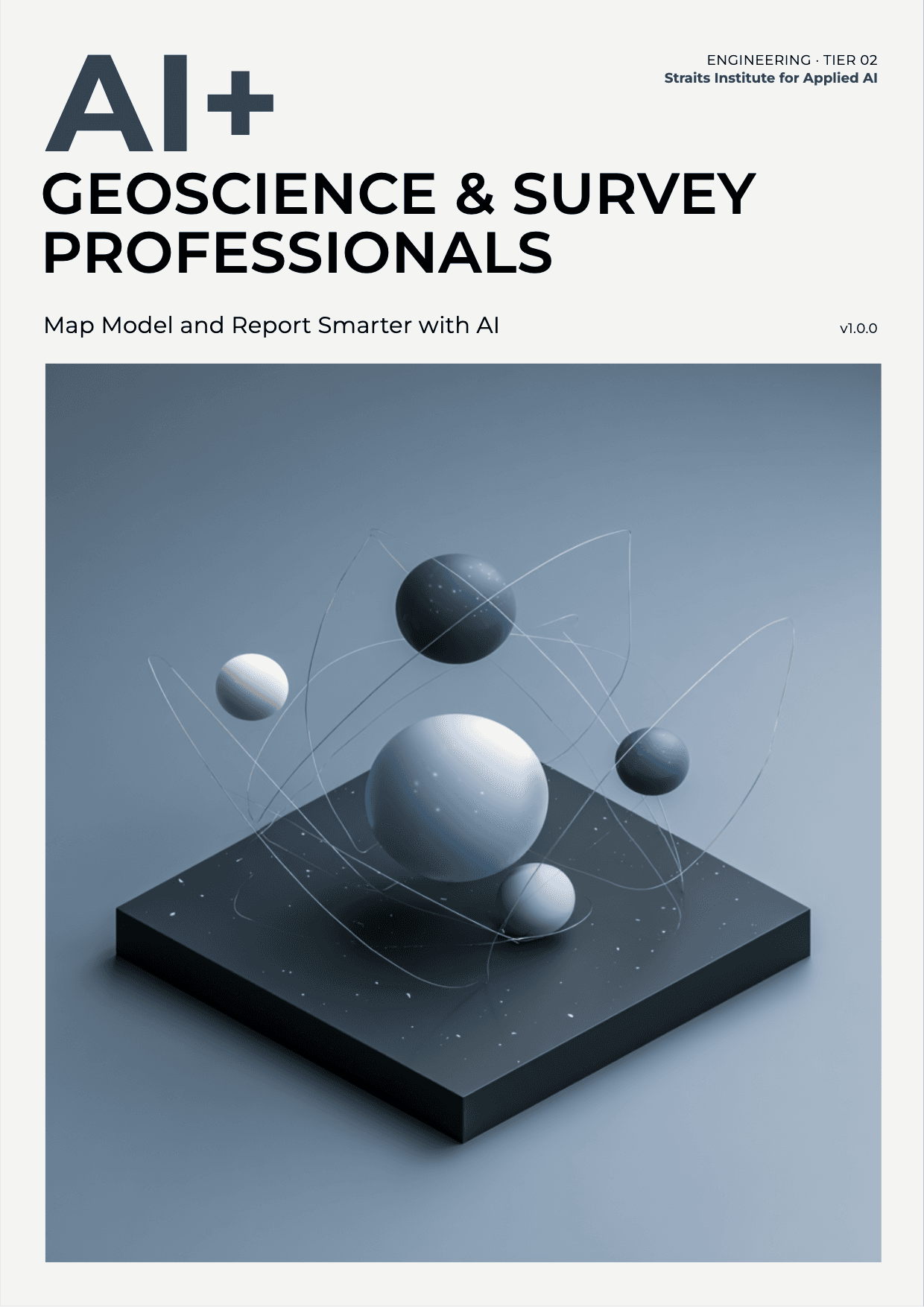AI+ Geoscience & Survey Professionals cover