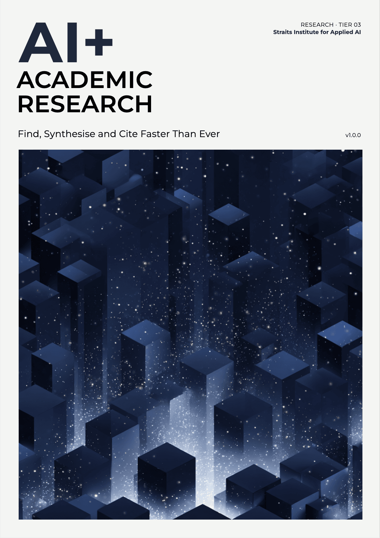 AI+ Academic Research cover