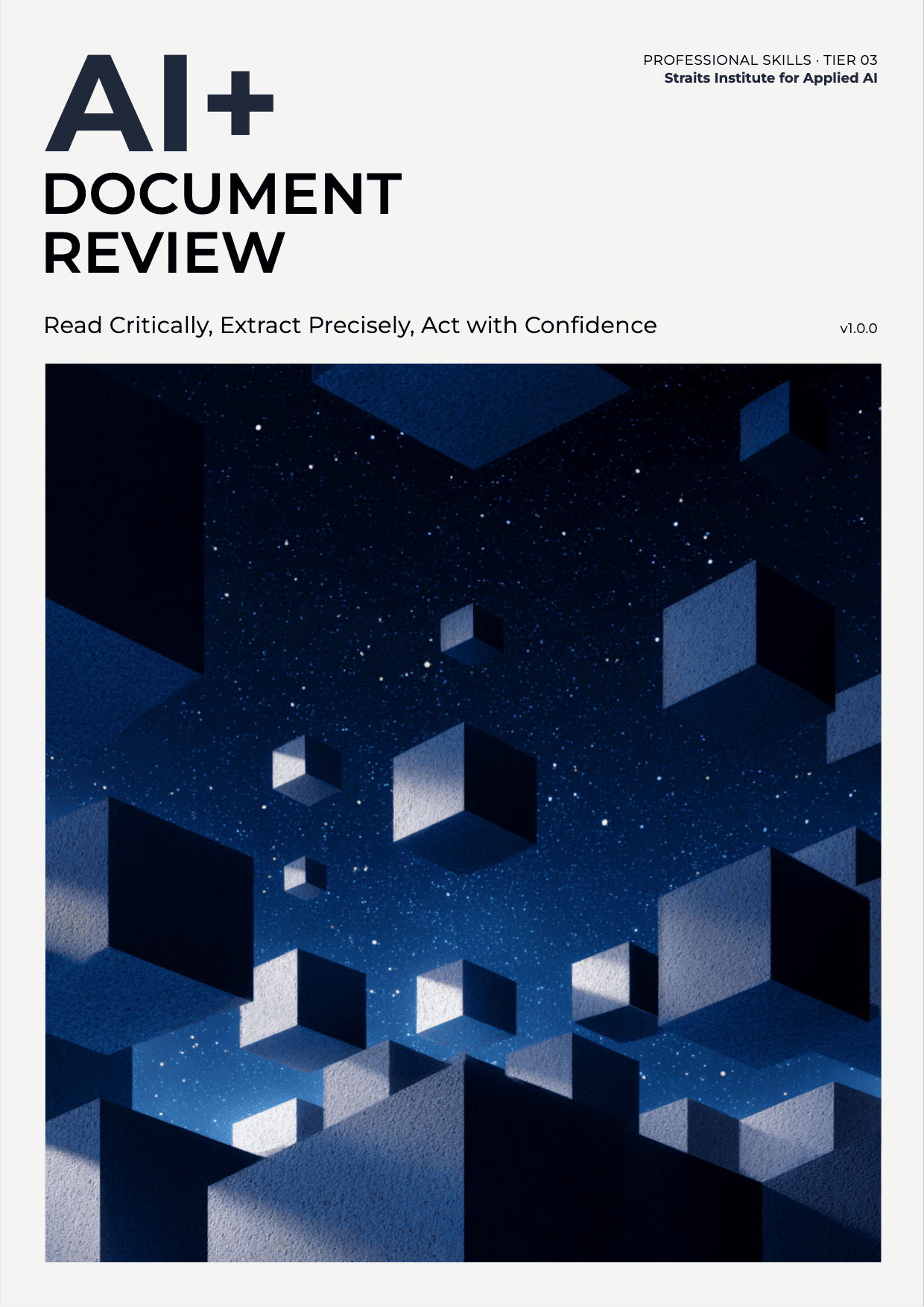 AI+ Document Review cover