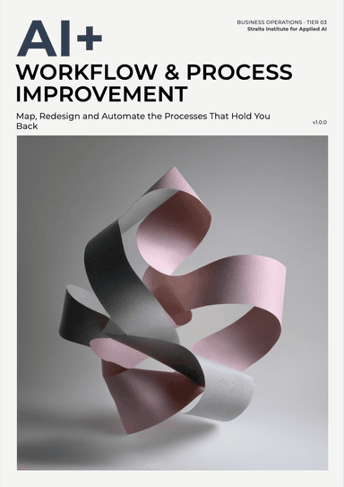 AI+ Workflow & Process Improvement cover