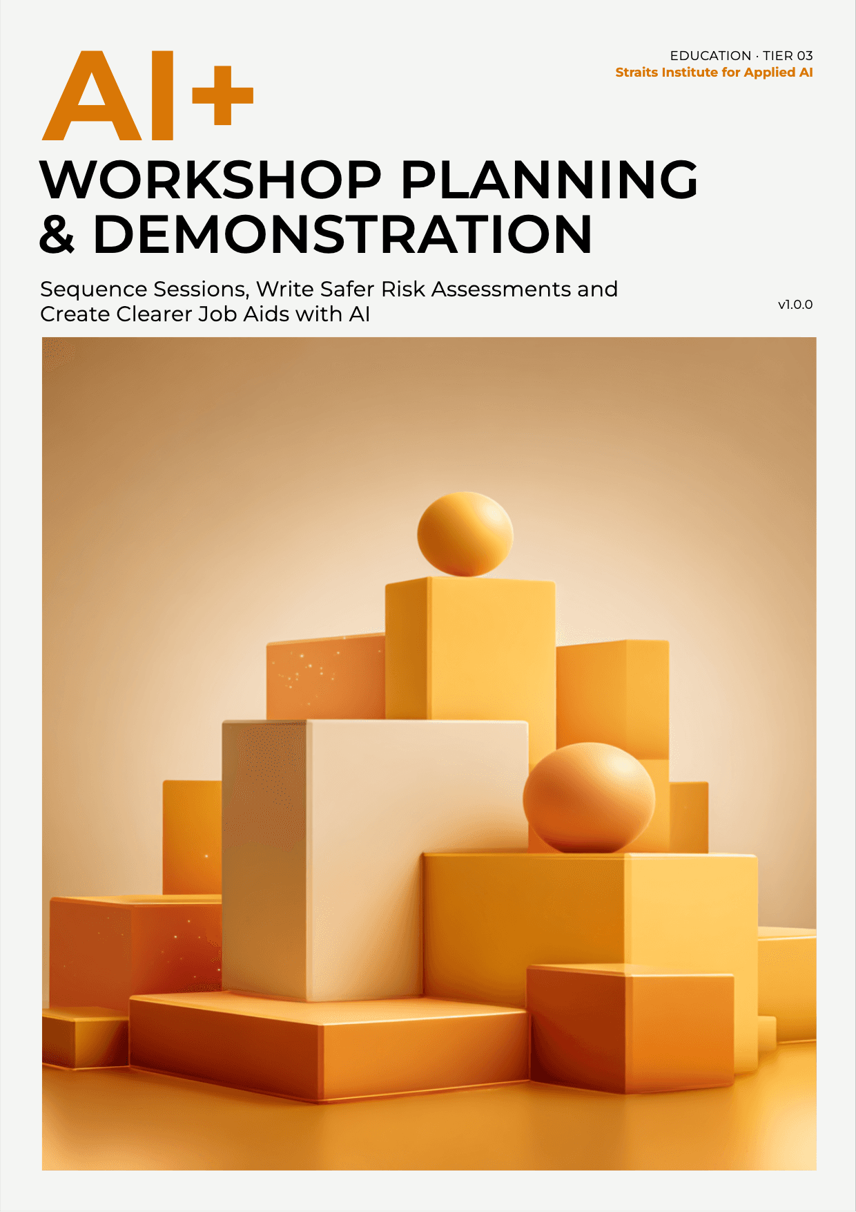 AI+ Workshop Planning & Demonstration cover