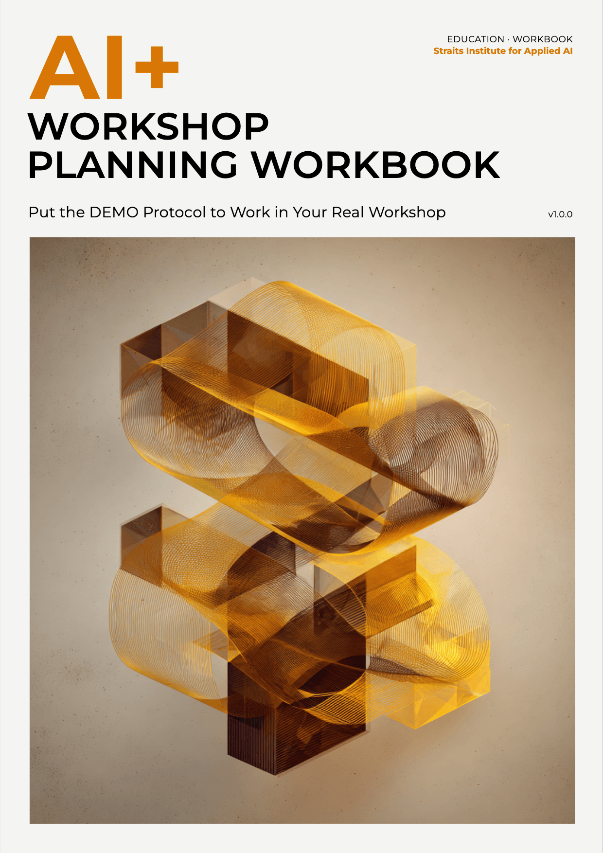 AI+ Workshop Planning Workbook cover
