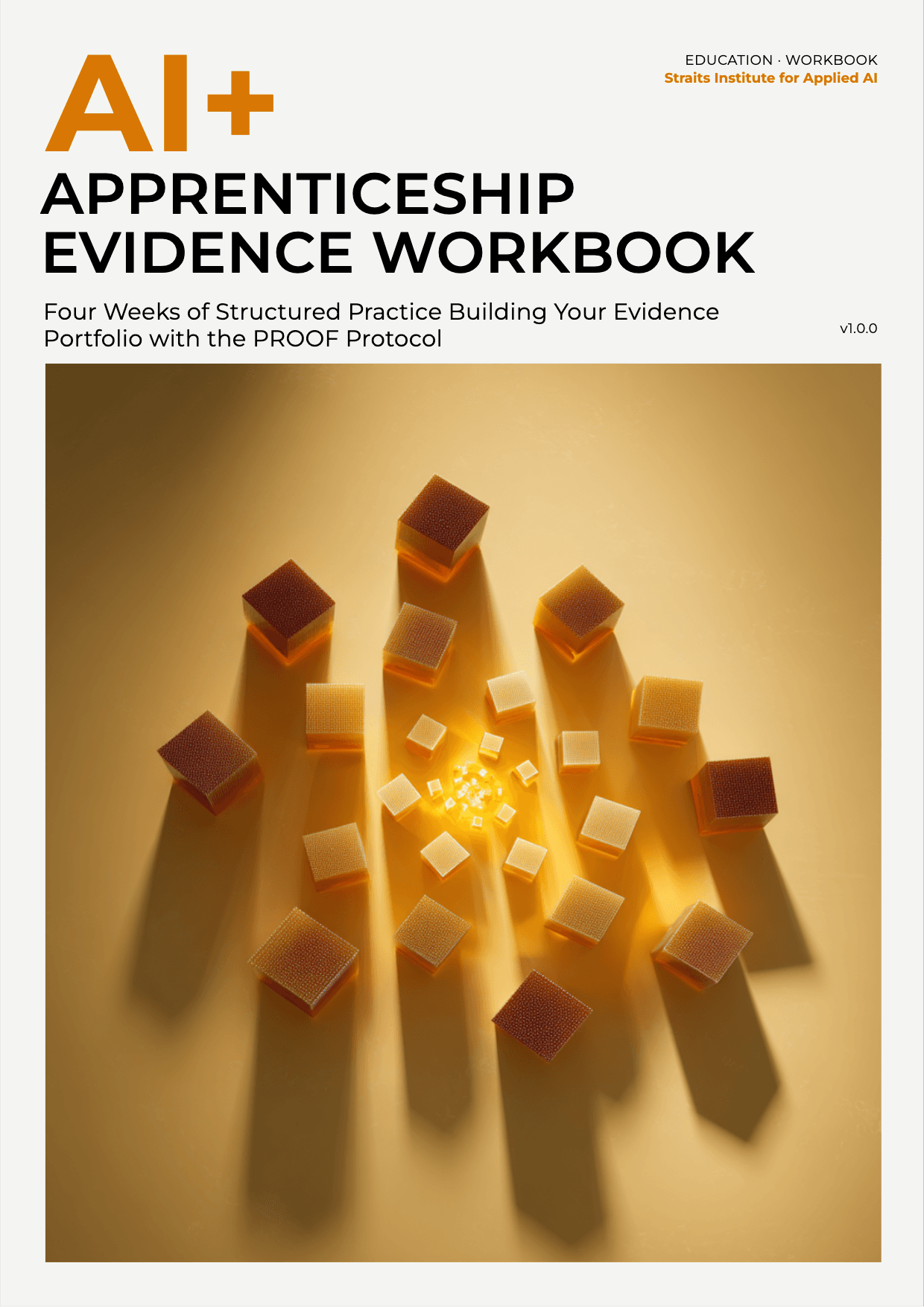AI+ Apprenticeship Evidence Workbook cover
