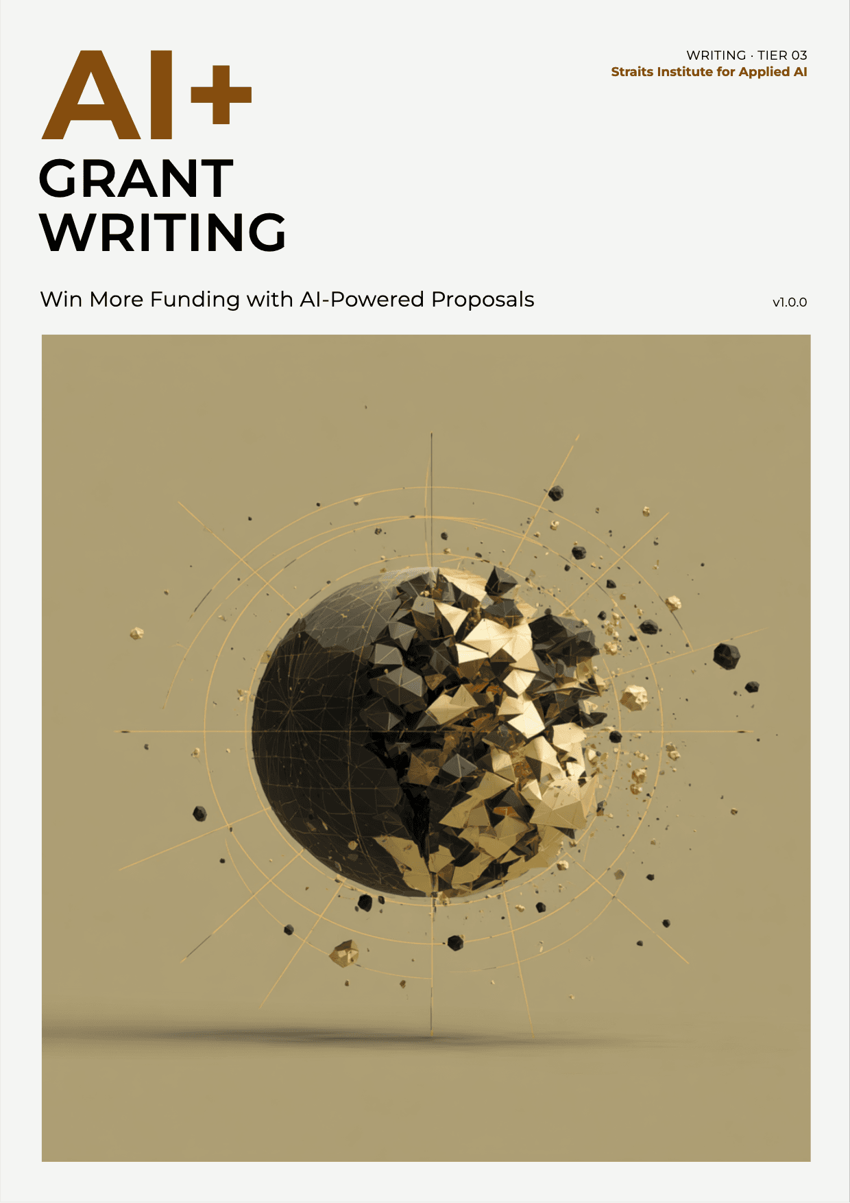 AI+ Grant Writing cover