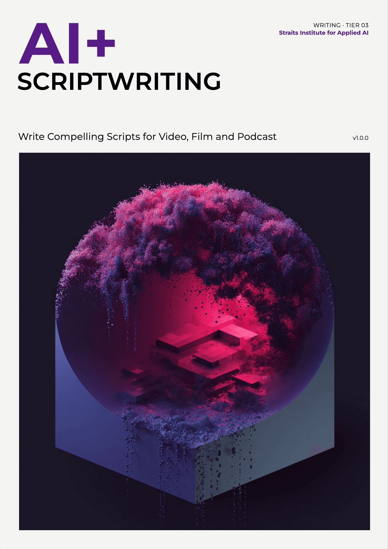 AI+ Scriptwriting cover