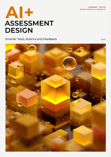 AI+ Assessment Design cover