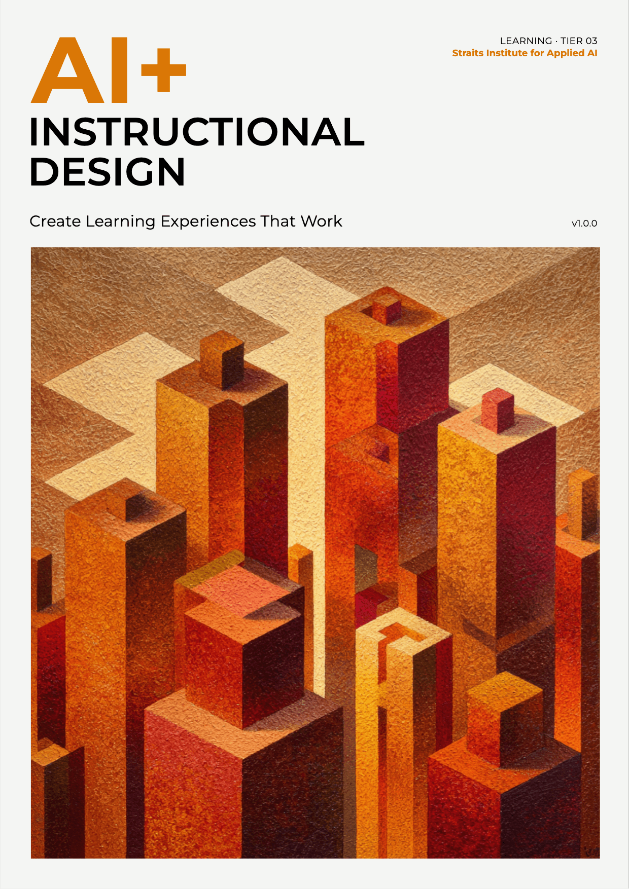 AI+ Instructional Design cover