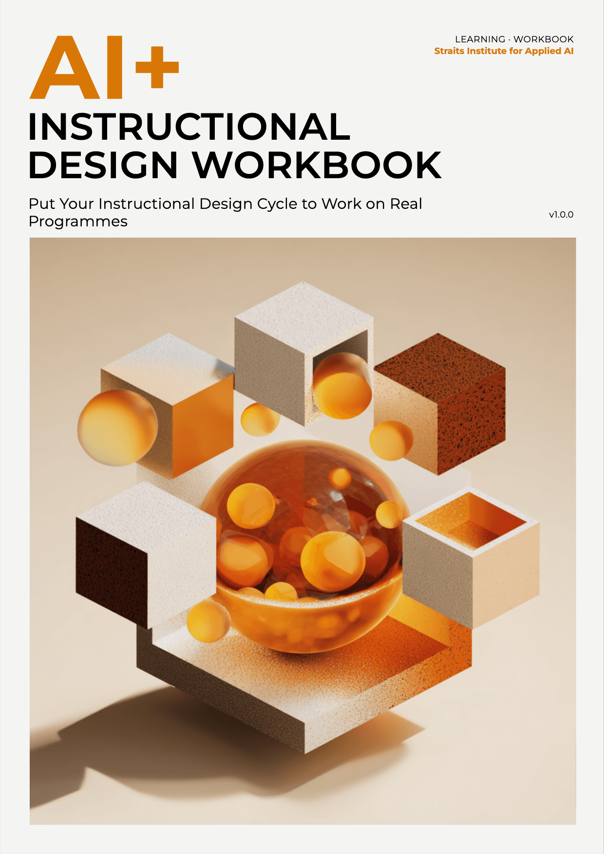 AI+ Instructional Design Workbook cover