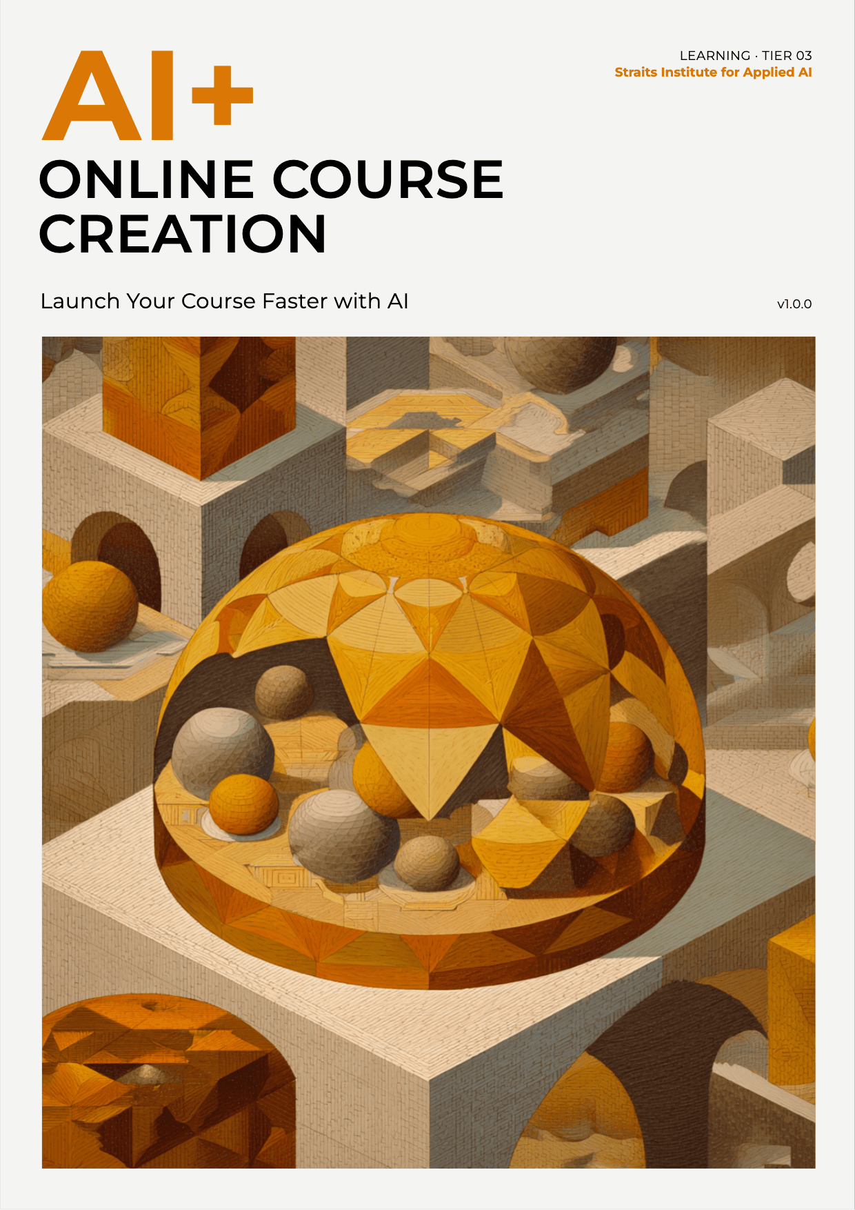 AI+ Online Course Creation cover