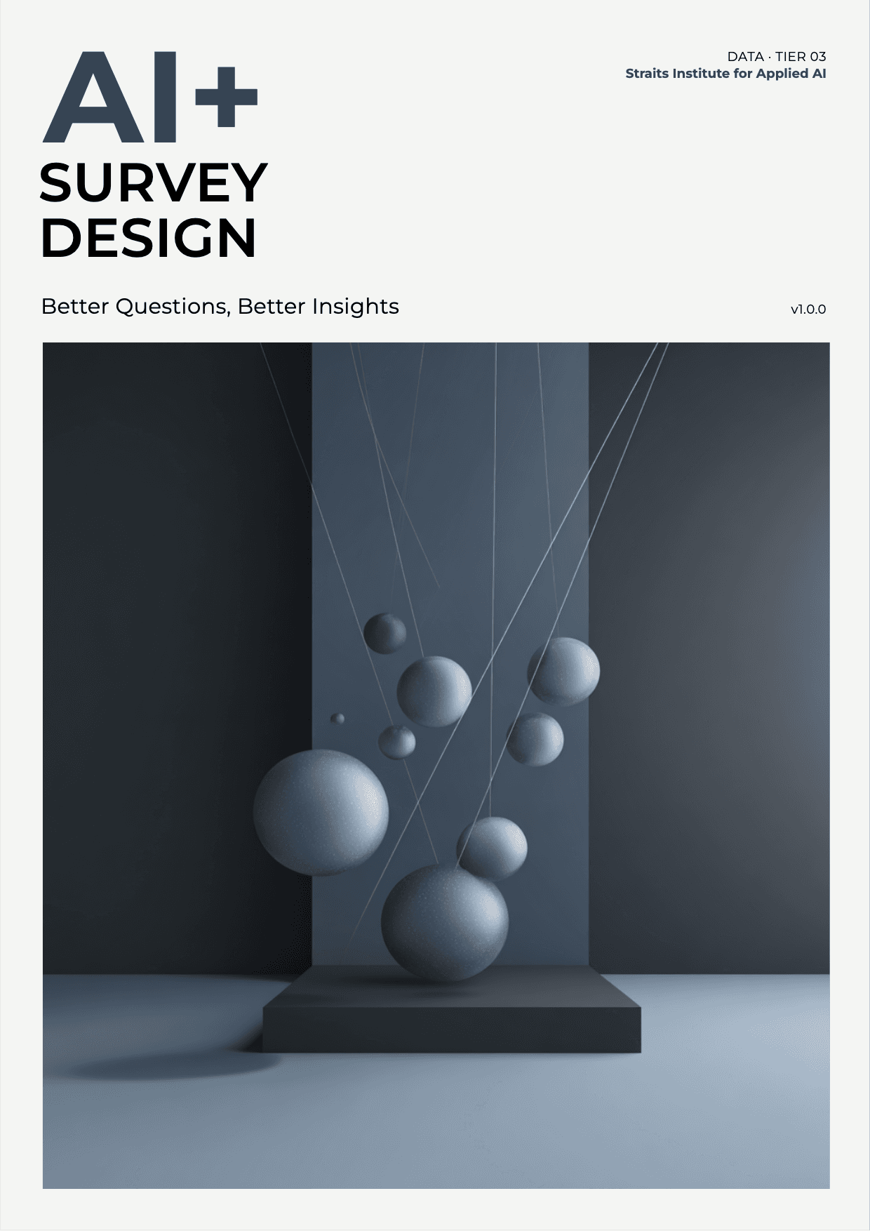 AI+ Survey Design & Analysis cover