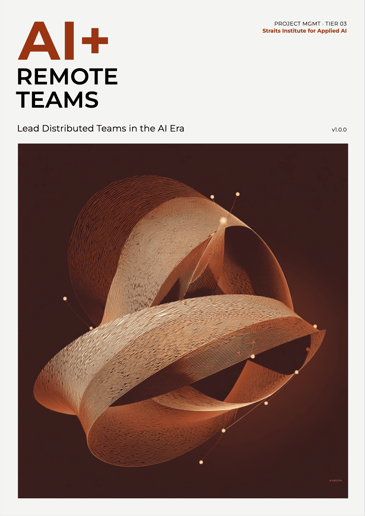 AI+ Remote Team Management cover