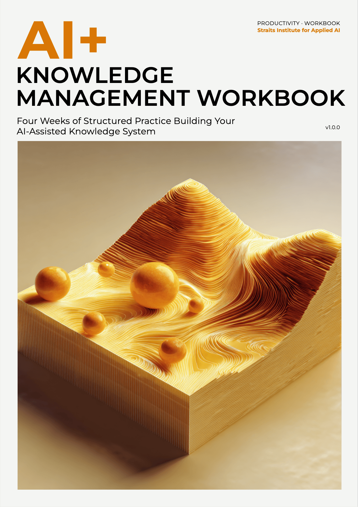 AI+ Knowledge Management Workbook cover