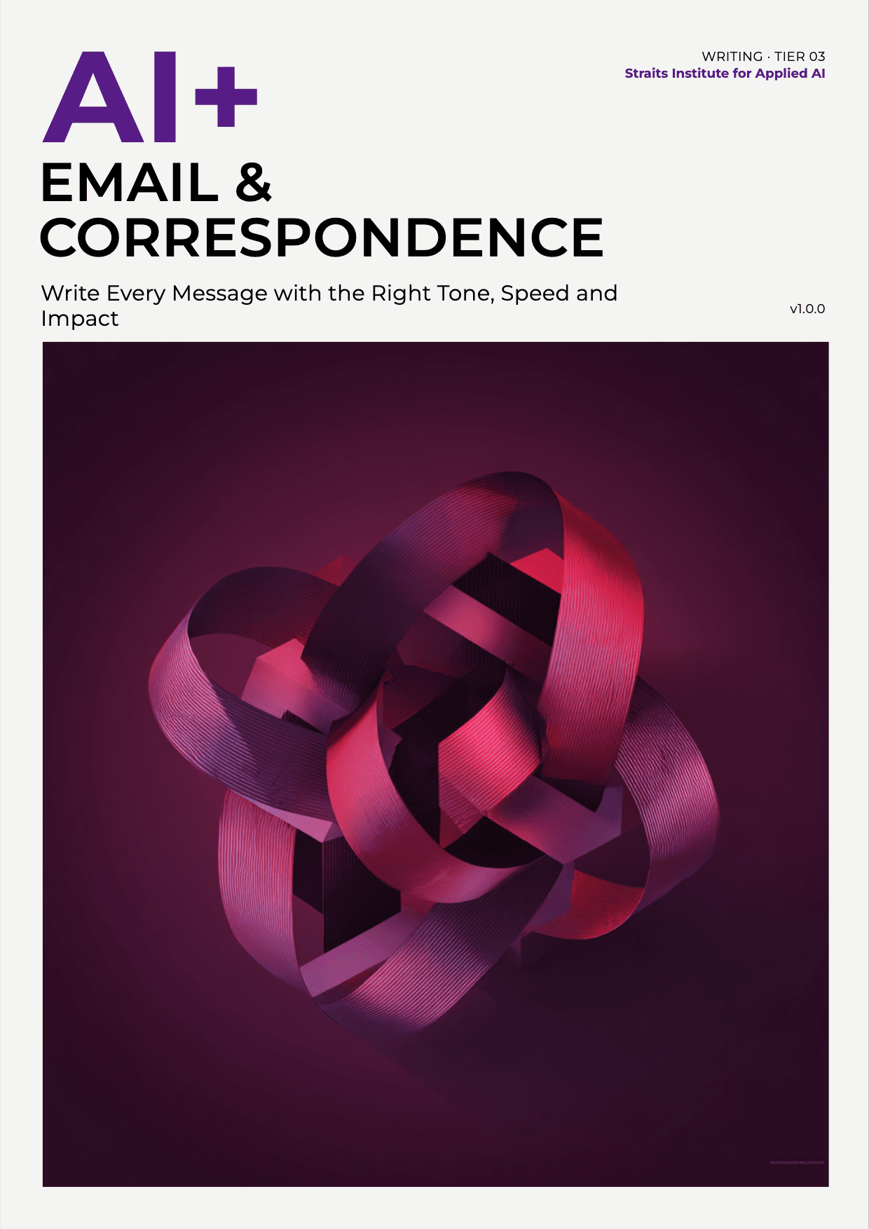 AI+ Email and Correspondence cover