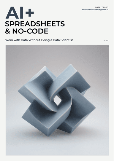 AI+ Spreadsheets and No-Code Data cover