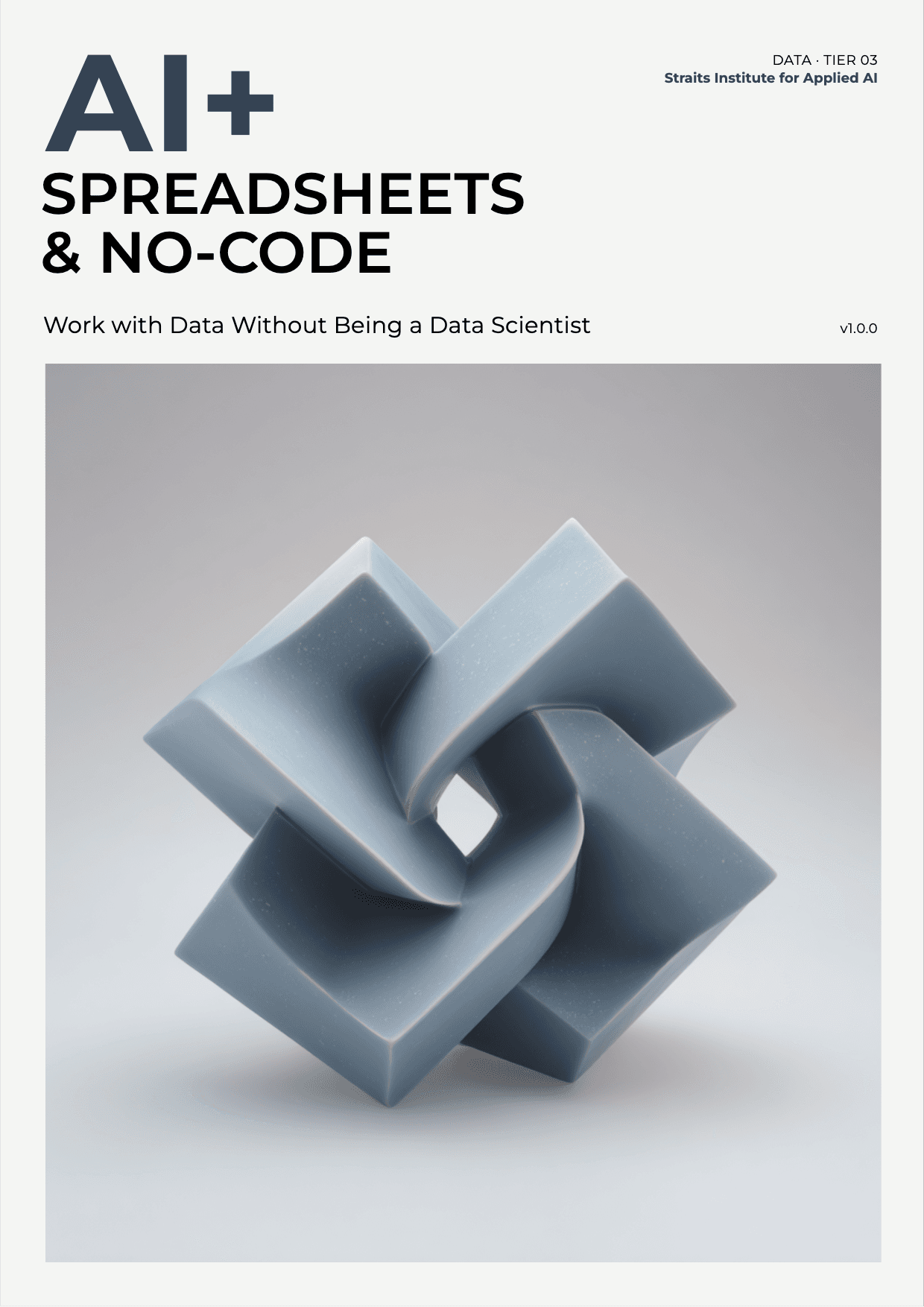 AI+ Spreadsheets and No-Code Data cover