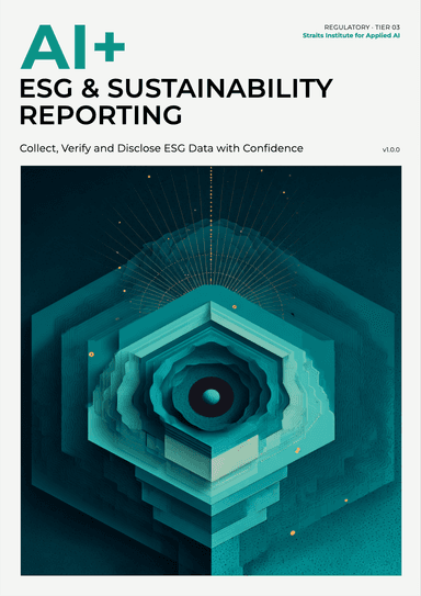 AI+ ESG & Sustainability Reporting cover