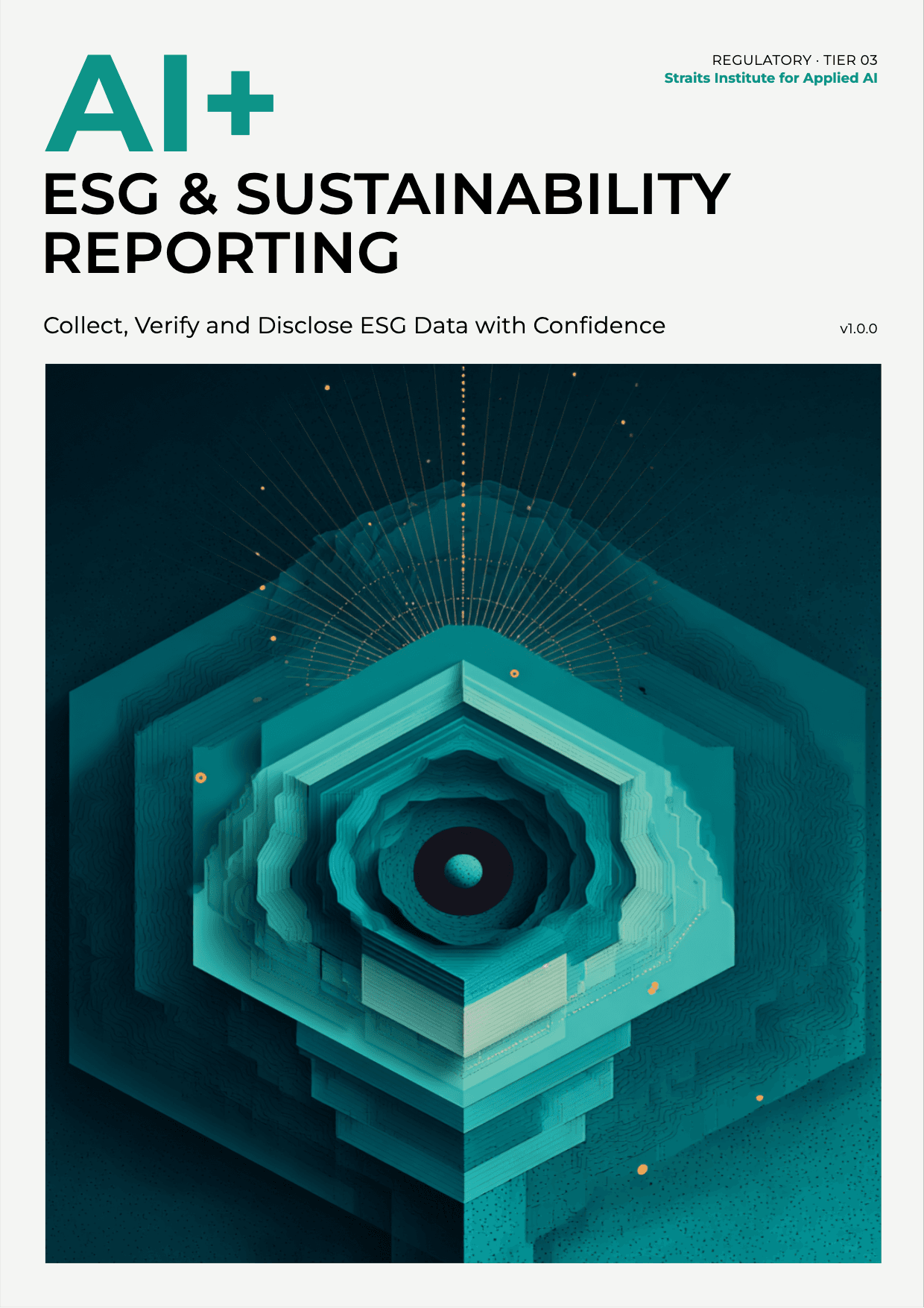 AI+ ESG & Sustainability Reporting cover