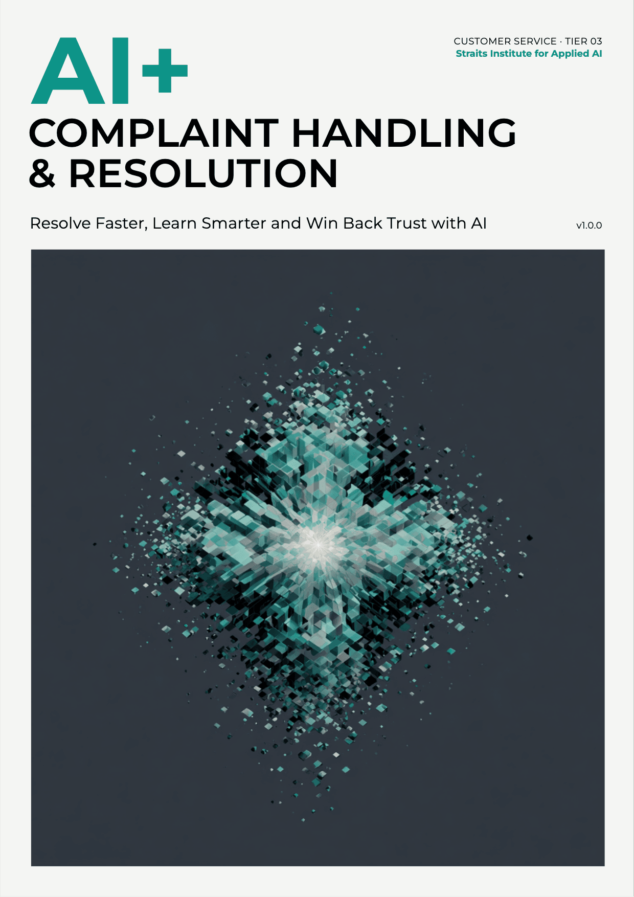 AI+ Complaint Handling & Resolution cover