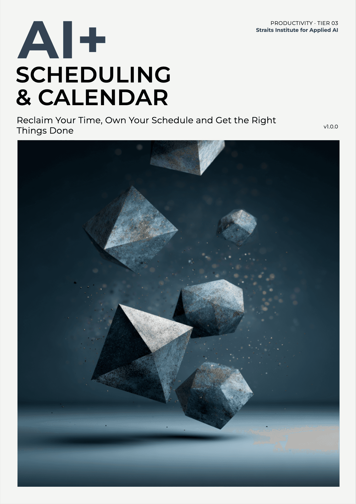 AI+ for Scheduling & Calendar Management cover