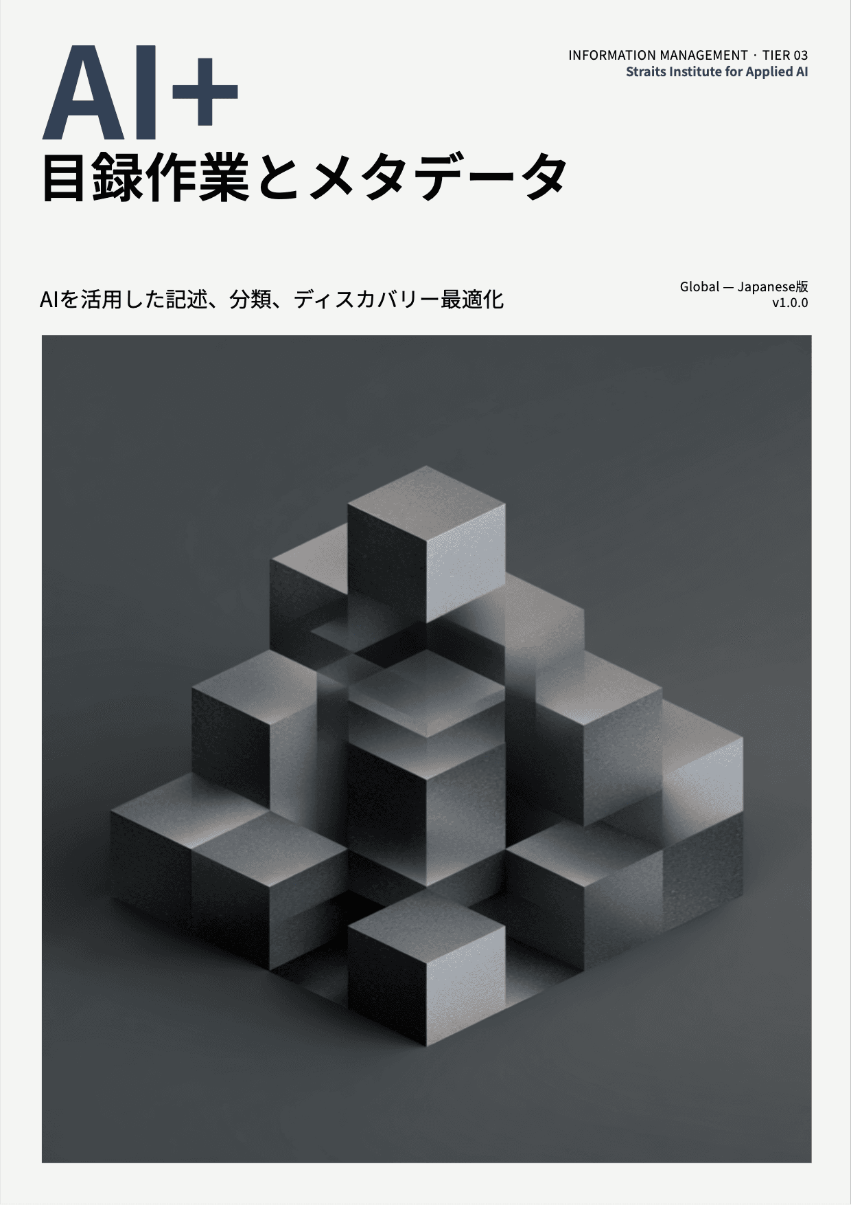 AI+ 目録作業とメタデータ cover