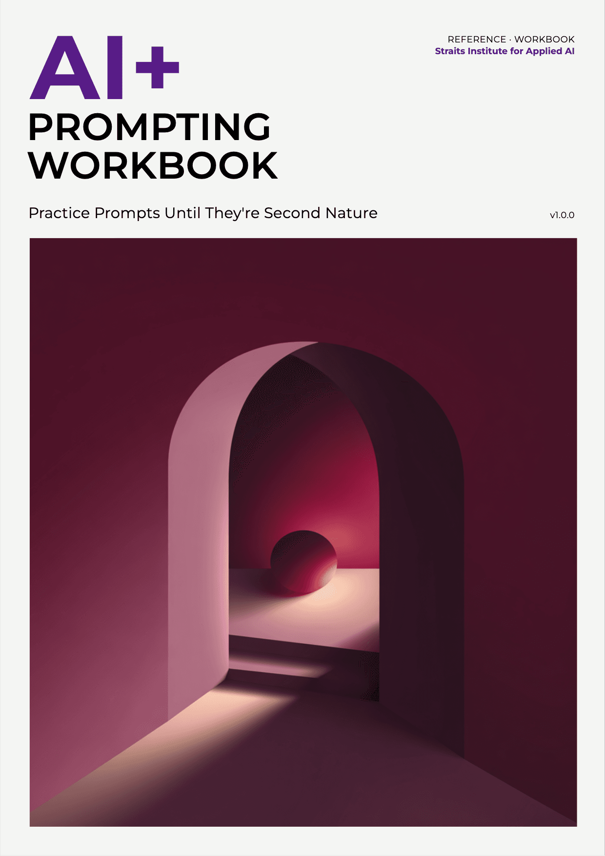 AI+ Prompting Workbook cover